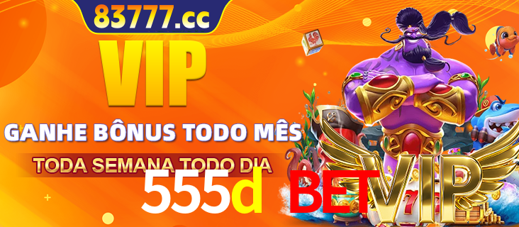Banner promocional do 555d bet oferecendo 100% de recompensas adicionais contínuas para quem fizer o login diário (Daily sign-in), com um mascote de coelho.